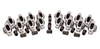 Comp Cams Hi-Tech Stainless Rockers 7/16" Stud 1.6 Ratio SBC