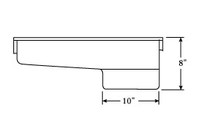 20401 - Wet Sump, 7 Quart Capacity, 8" Deep