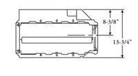 21581 - Dry Sump, 7-1/2" Deep