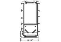 20140 - Wet Sump, 7 Quart Capacity, 6" Deep, Baffled