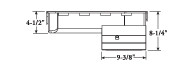 20195 - Wet Sump, 7 Quart Capacity, 8-1/4" Deep